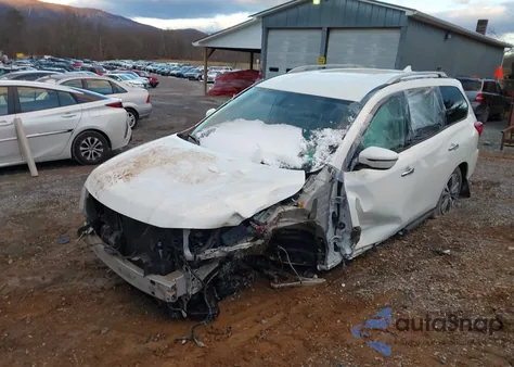 2019 Nissan Pathfinder Sv z USA, uszkodzony, nr VIN 5N1DR2MM5KC650553